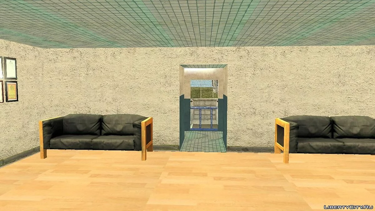 Обновленный интерьер УВД в г.Южном / GTA San Andreas