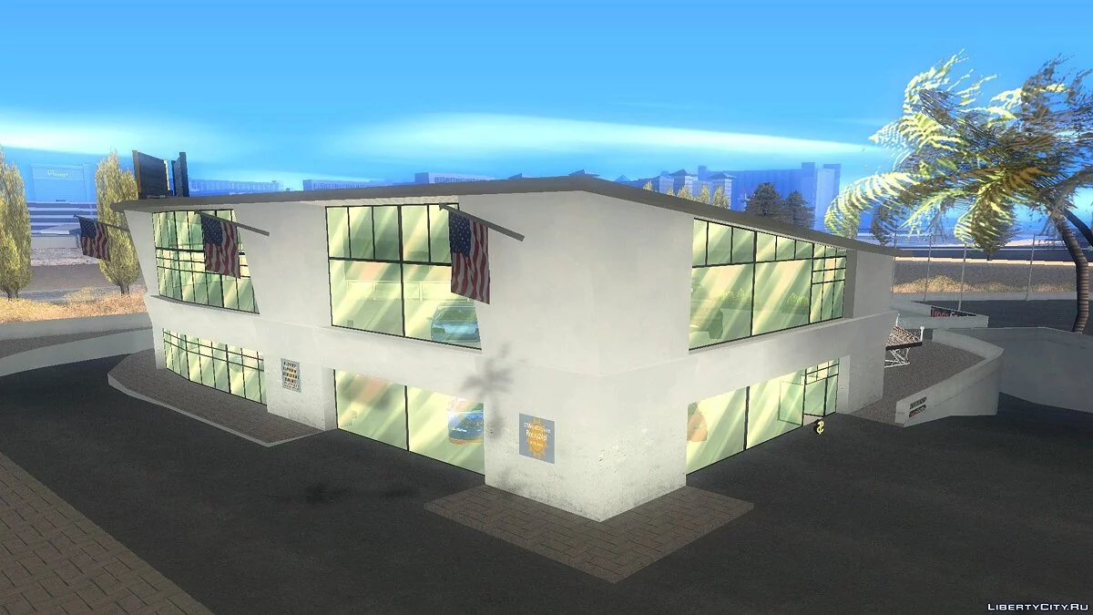 Автосалон Sunshine в Las Venturas / GTA San Andreas