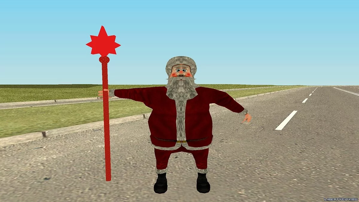Новогодний пак объектов / GTA San Andreas