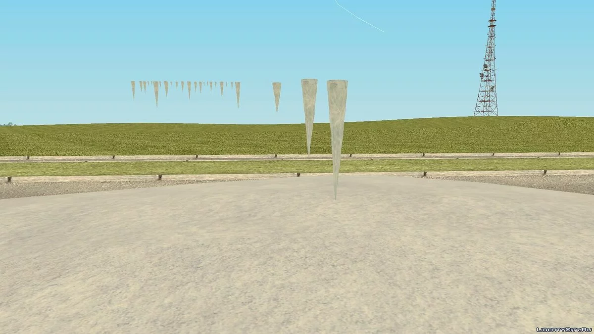 Новогодний пак объектов / GTA San Andreas
