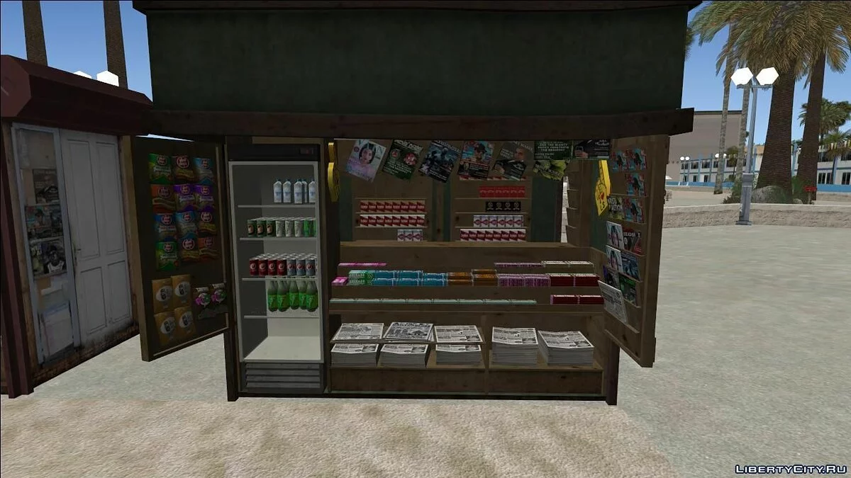Новые киоски из GTA 4 v2.3 / GTA San Andreas