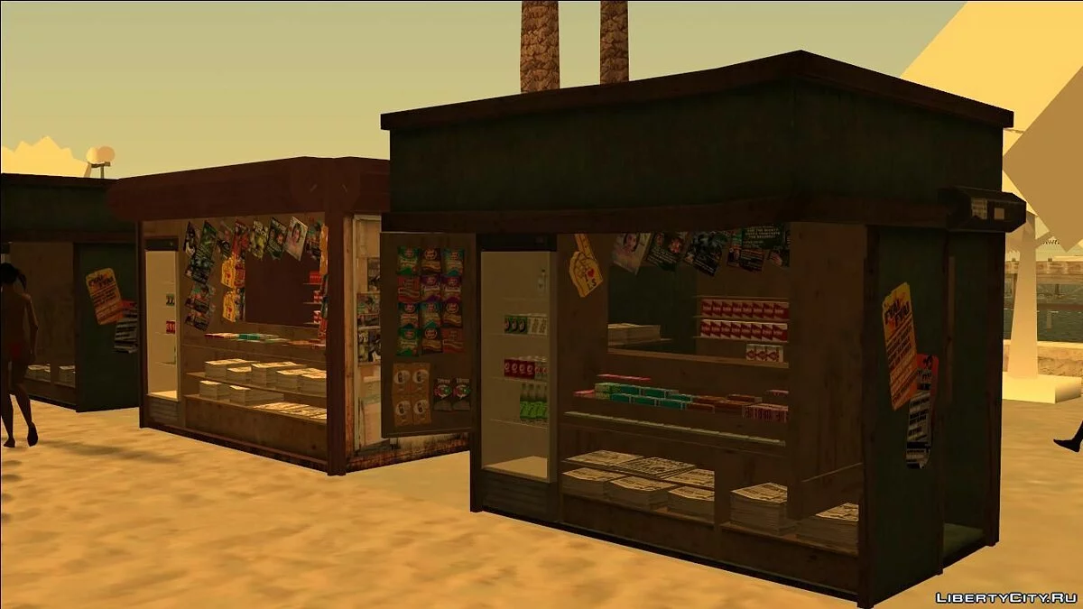 Новые киоски из GTA 4 v2.3 / GTA San Andreas