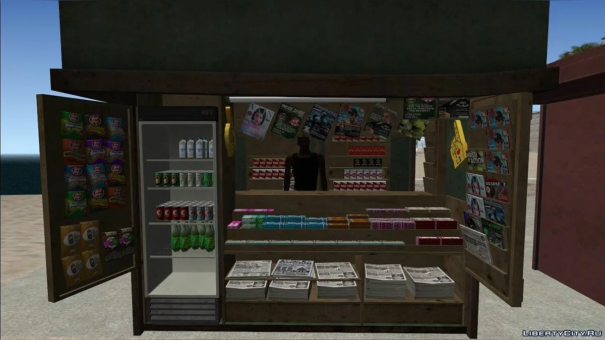 Новые киоски из GTA 4 v2.3 / GTA San Andreas