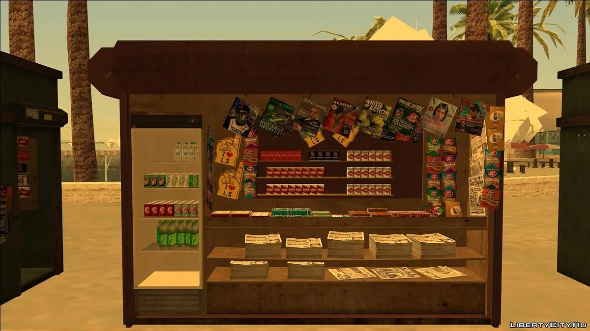 Новые киоски из GTA 4 v2.3 / GTA San Andreas