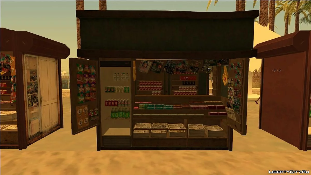 Новые киоски из GTA 4 v2.3 / GTA San Andreas