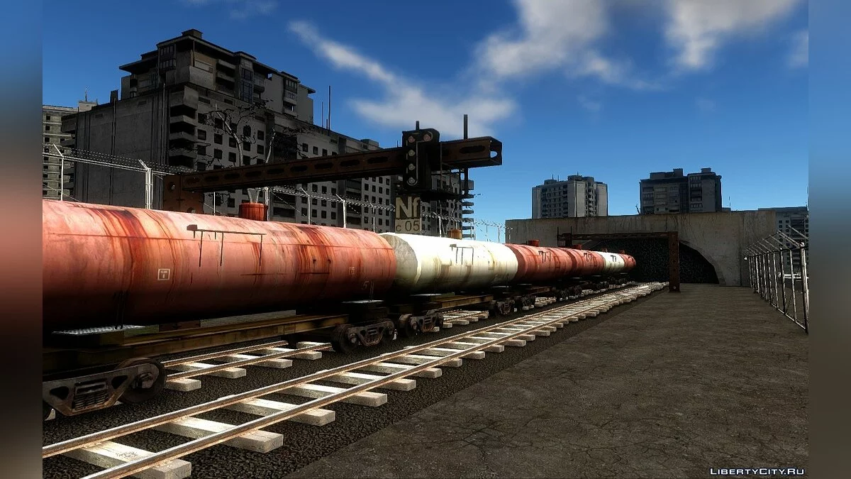 Вагоны из Half-Life 2 / GTA San Andreas