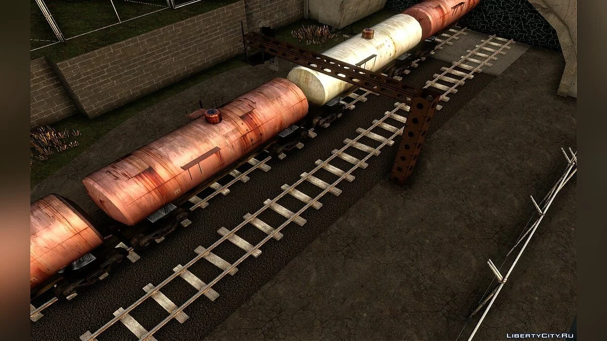 Вагоны из Half-Life 2 / GTA San Andreas