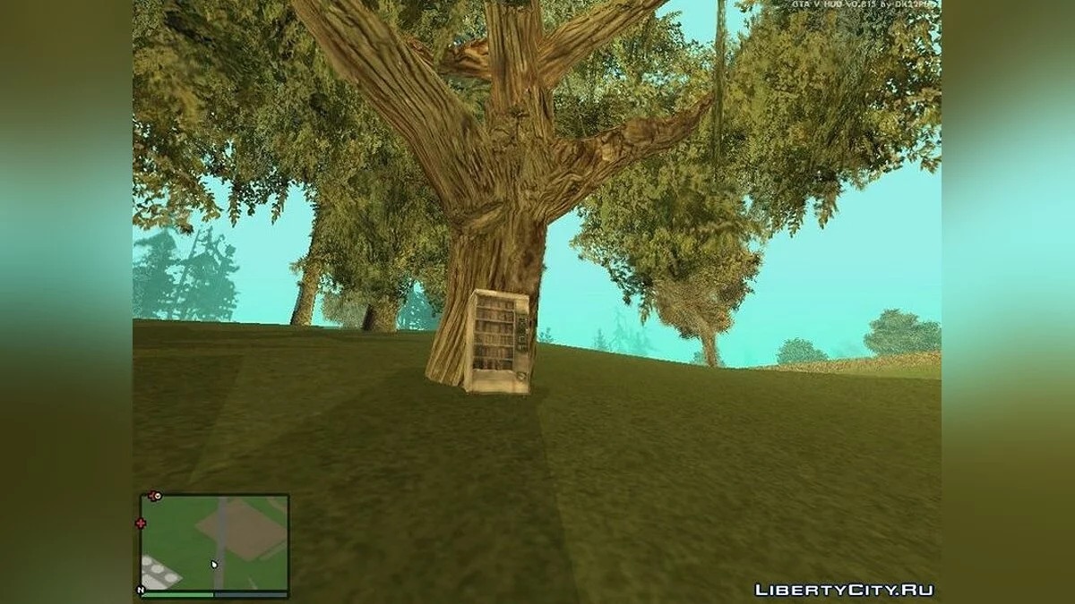 Торговые автоматы по всей карте / GTA San Andreas