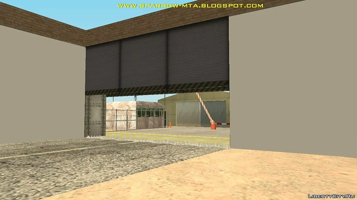 Военный городок в зоне 51 / GTA San Andreas
