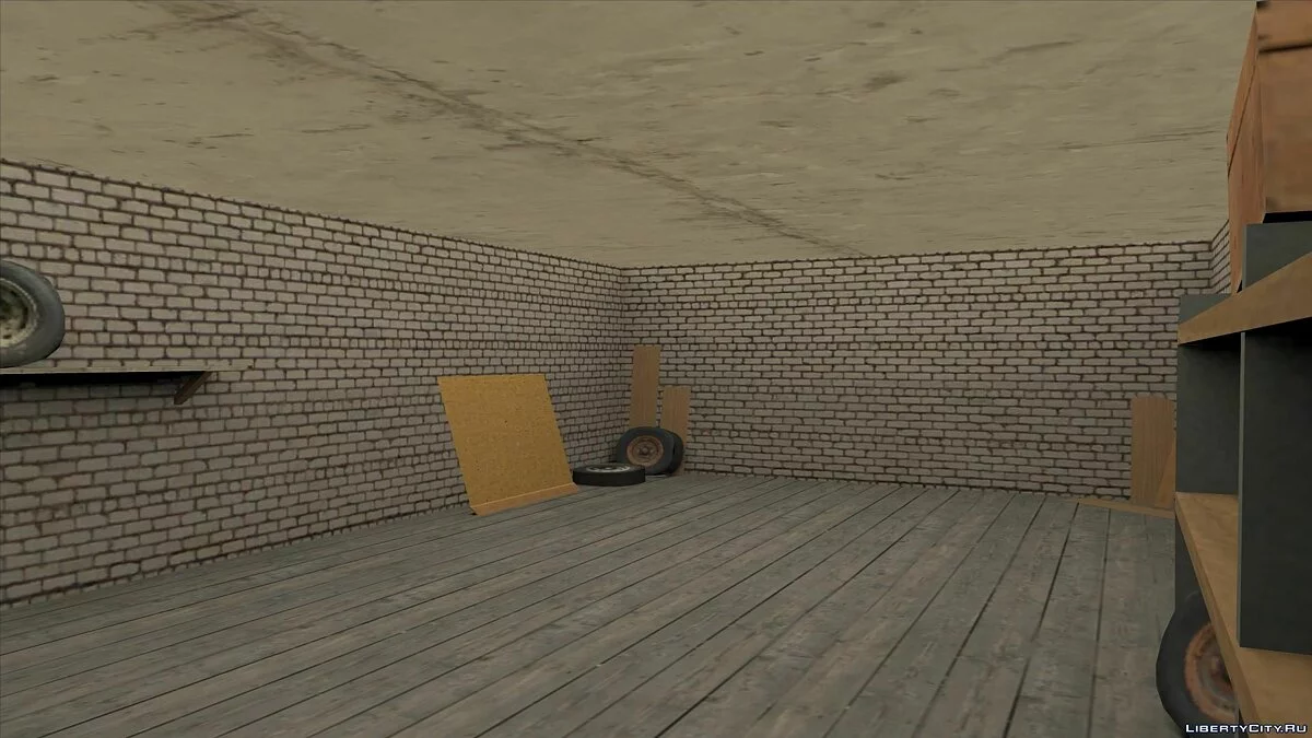 Интерьер гаража / GTA San Andreas