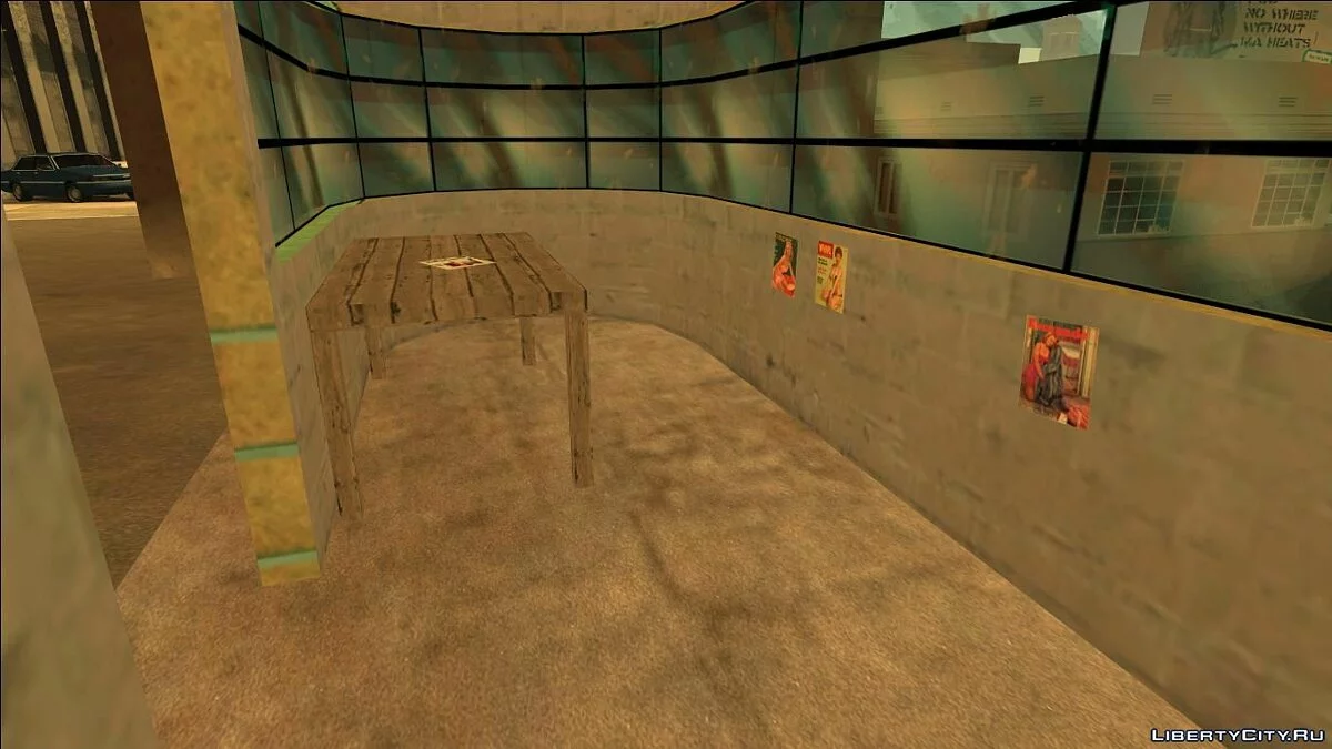 Пост охранника из Vice City - VC Guardhouse / GTA San Andreas