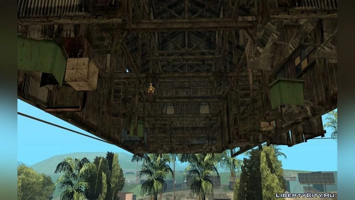 Сарай из игры Resident Evil 4 / GTA San Andreas