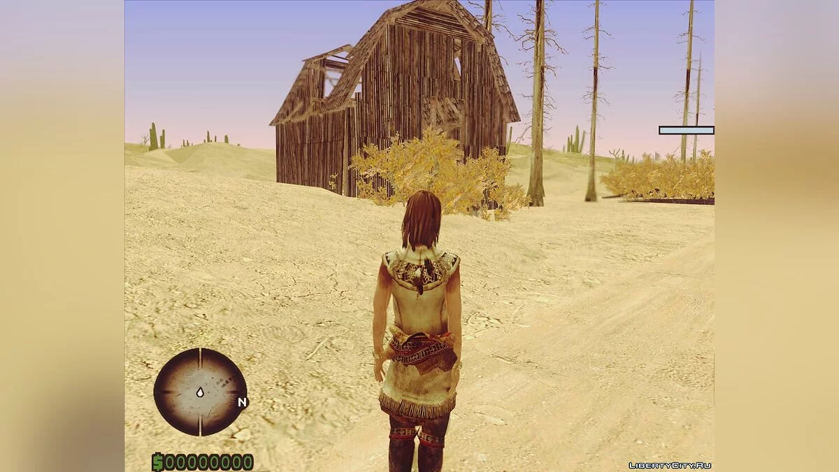 Разрушенный городок / GTA San Andreas