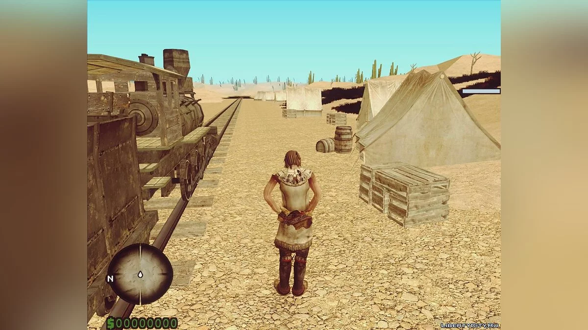 Заброшенный поезд / GTA San Andreas