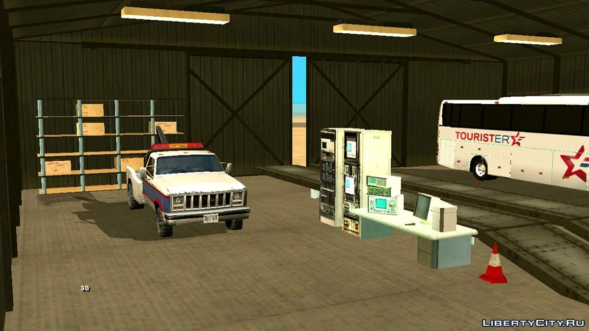 Автовокзал в Лас Вентурасе / GTA San Andreas