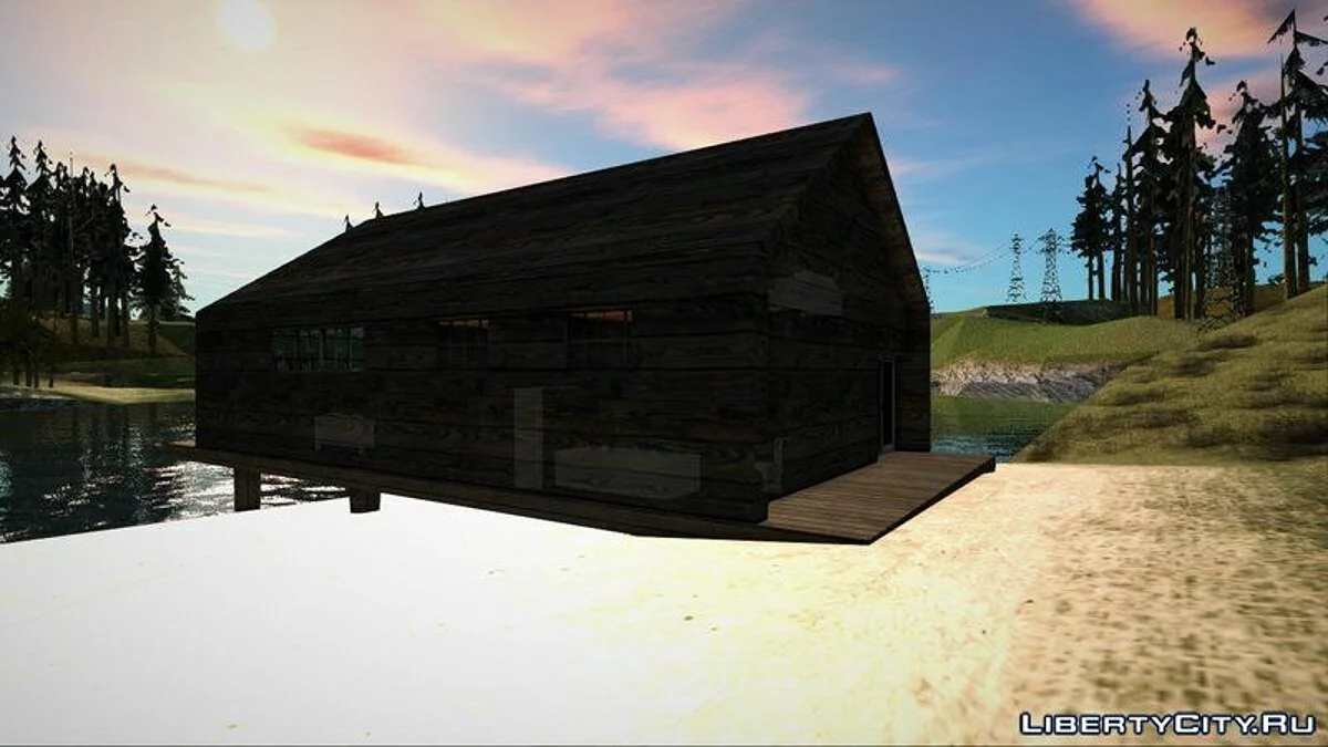 Домик у берега (Interior+Safedisk+Cars) / GTA San Andreas