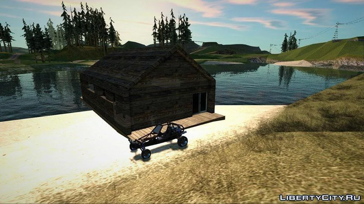 Домик у берега (Interior+Safedisk+Cars) / GTA San Andreas