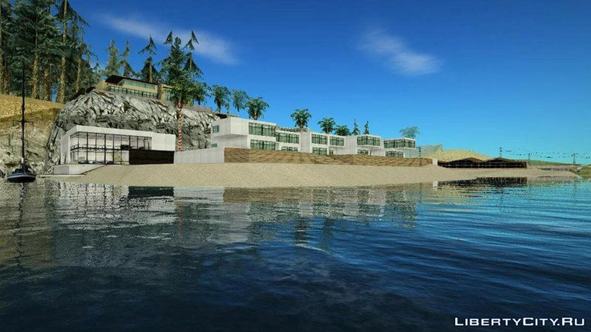 Malibu (New Safehouse+Building) / GTA San Andreas