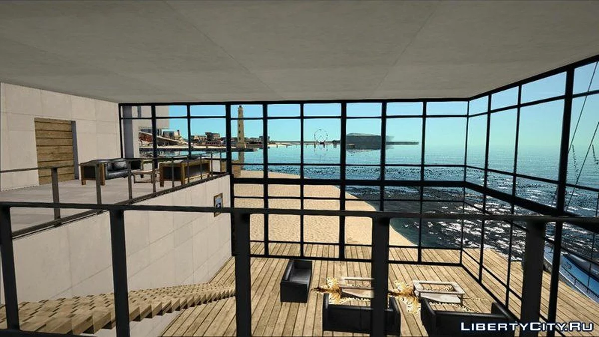 Malibu (New Safehouse+Building) / GTA San Andreas
