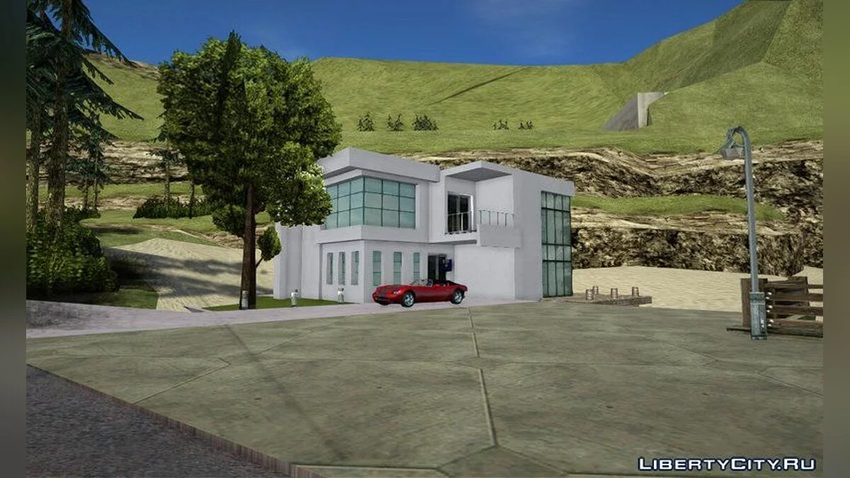 Вилла в Bayside [Safehouse+Interior+Cars] / GTA San Andreas