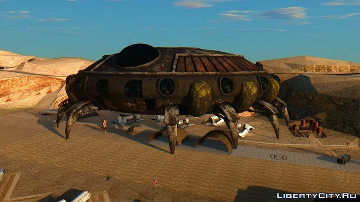 Freezer Spaceship (повреждаемый) / GTA San Andreas