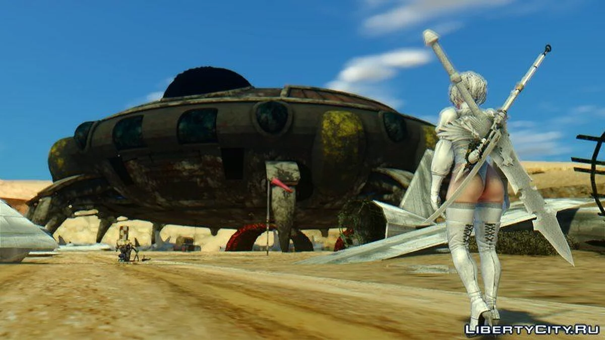 Freezer Spaceship (повреждаемый) / GTA San Andreas
