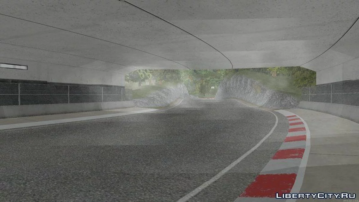 Гоночная трасса в горах / GTA San Andreas