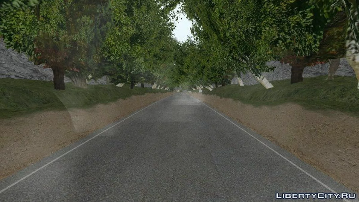 Гоночная трасса в горах / GTA San Andreas