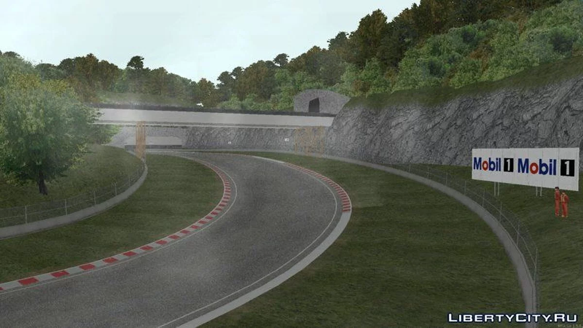 Гоночная трасса в горах / GTA San Andreas