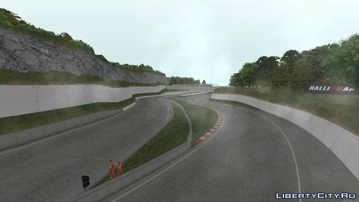 Гоночная трасса в горах / GTA San Andreas