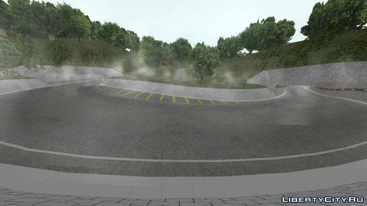 Гоночная трасса в горах / GTA San Andreas