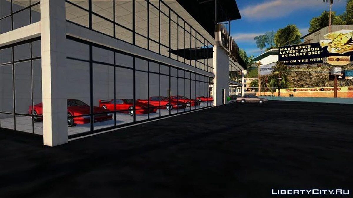 Новый выставочный зал Grotti в LS / GTA San Andreas