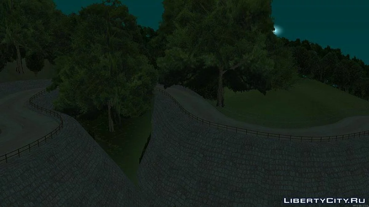Tsukurimono Touge - трасса для дрифта / GTA San Andreas