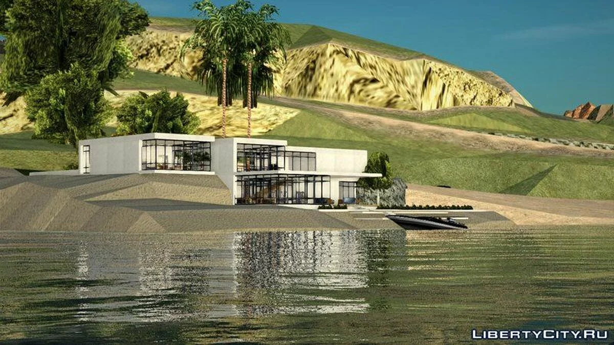 Вилла F [Interior/Savedisk/Cars+Boat] / GTA San Andreas