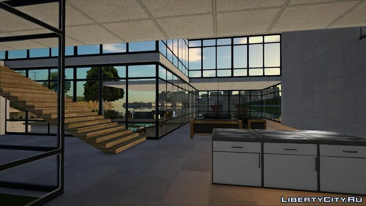 Вилла F [Interior/Savedisk/Cars+Boat] / GTA San Andreas