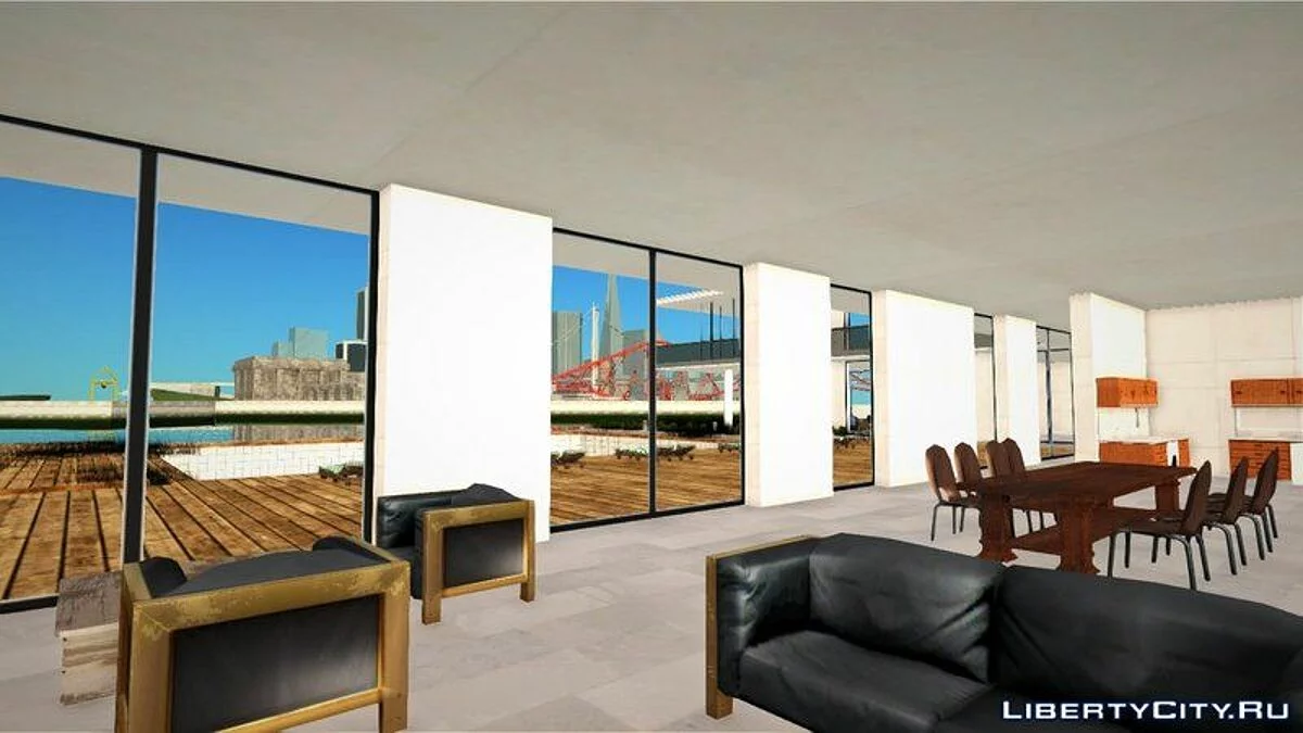 Villa K [Interior/Savedisk/Cars+boat/Weapons/Money] / GTA San Andreas