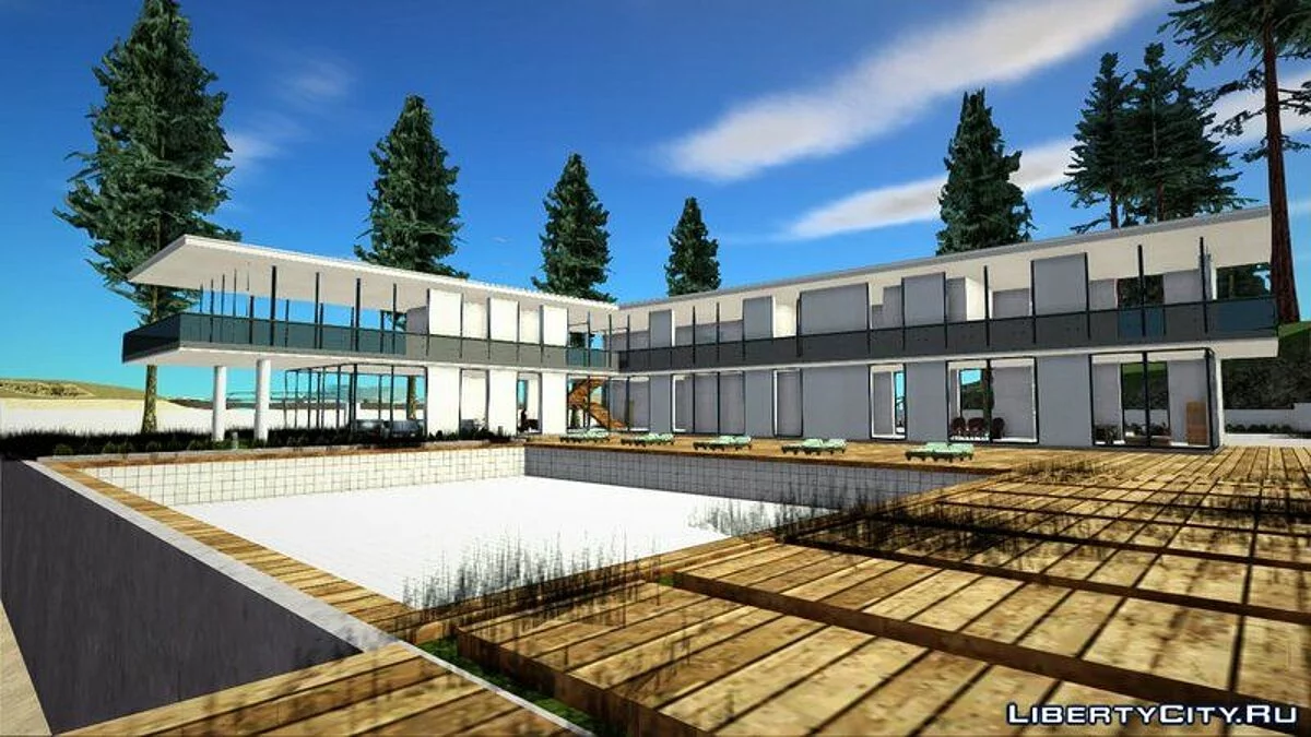 Villa K [Interior/Savedisk/Cars+boat/Weapons/Money] / GTA San Andreas