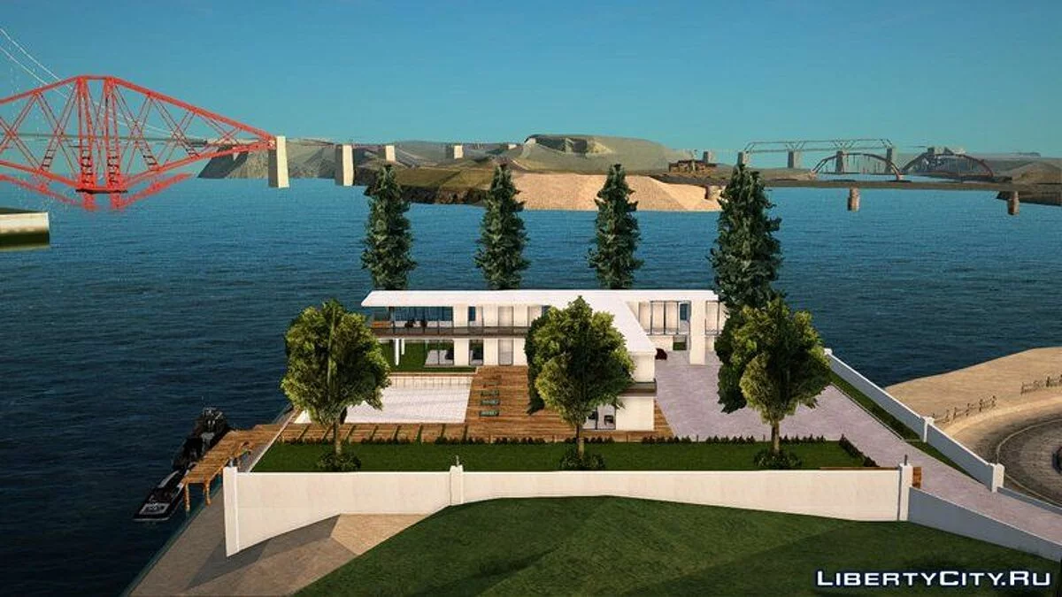 Villa K [Interior/Savedisk/Cars+boat/Weapons/Money] / GTA San Andreas