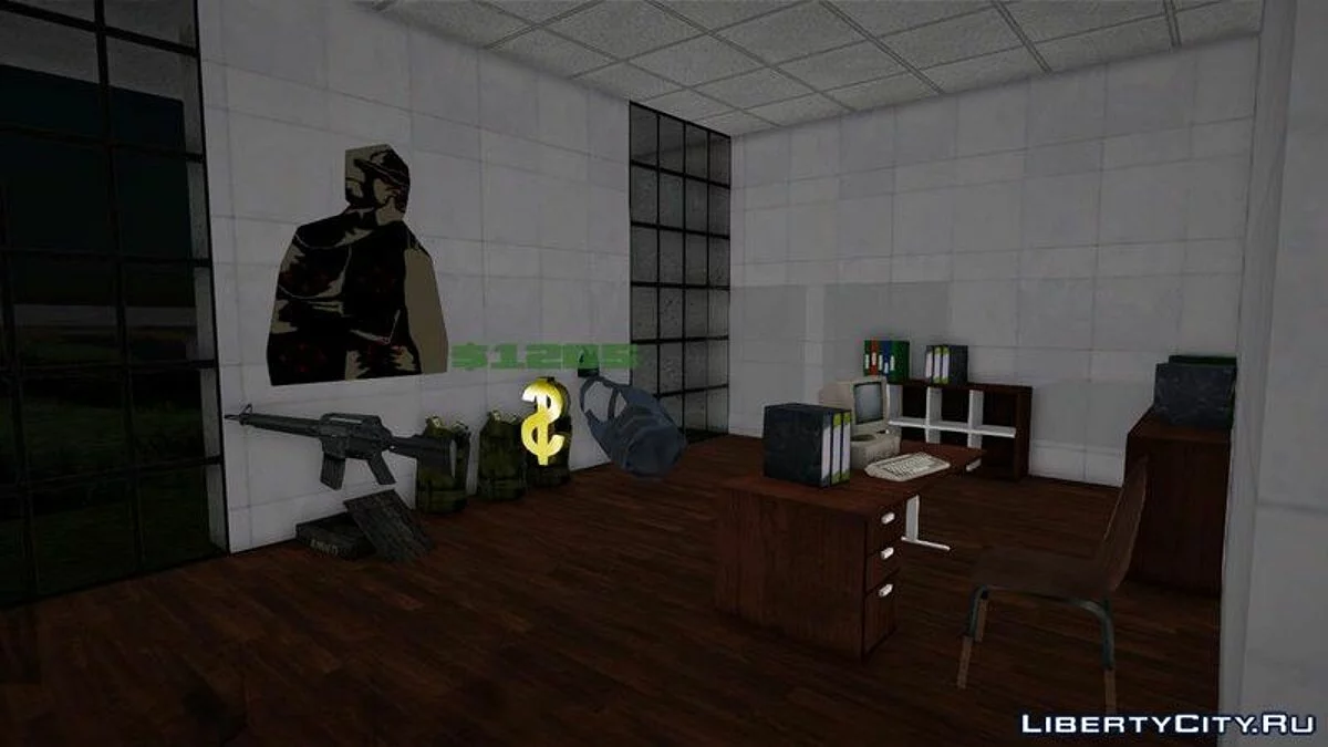 Новая вилла в Red County [Interior/Savedisk/Car/Weapon/Money] / GTA San Andreas