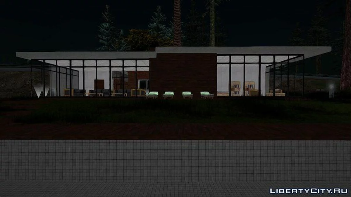 Новая вилла в Red County [Interior/Savedisk/Car/Weapon/Money] / GTA San Andreas