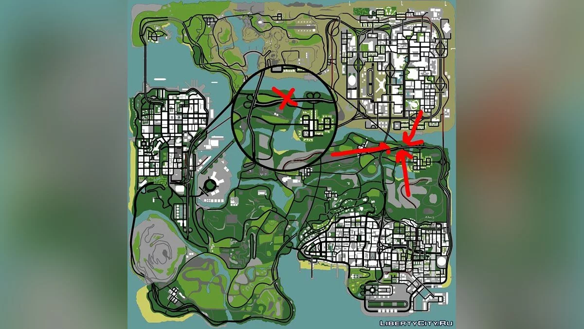 Новая вилла в Red County [Interior/Savedisk/Car/Weapon/Money] / GTA San Andreas