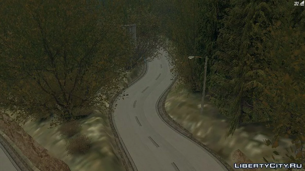 Трасса Ebisu Touge / GTA San Andreas