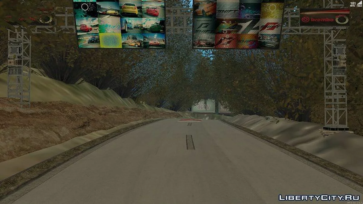 Трасса Ebisu Touge / GTA San Andreas