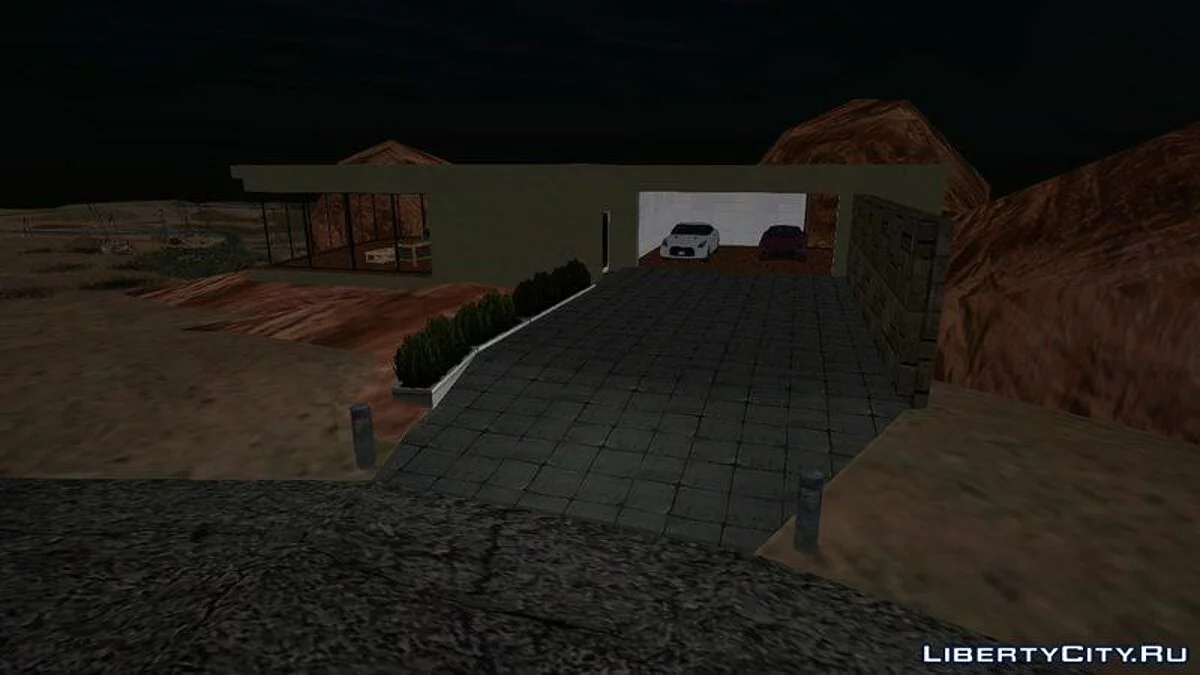 Вилла на Большом ухе (Округ Боун) / GTA San Andreas
