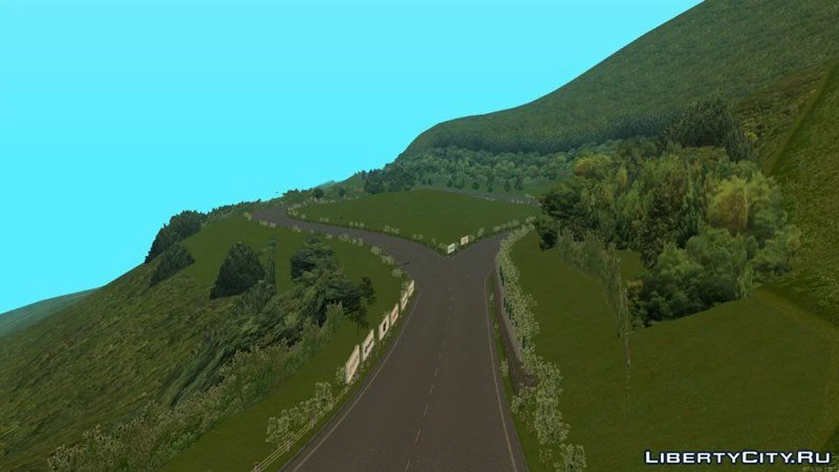 Гоночная трасса Hakone Inbound / GTA San Andreas