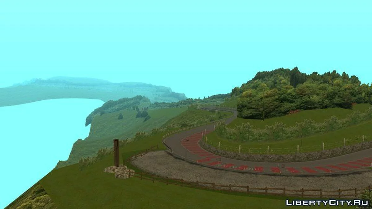 Гоночная трасса Hakone Inbound / GTA San Andreas