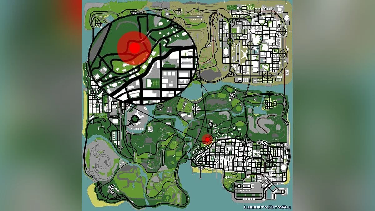 Особняк для богатых / GTA San Andreas