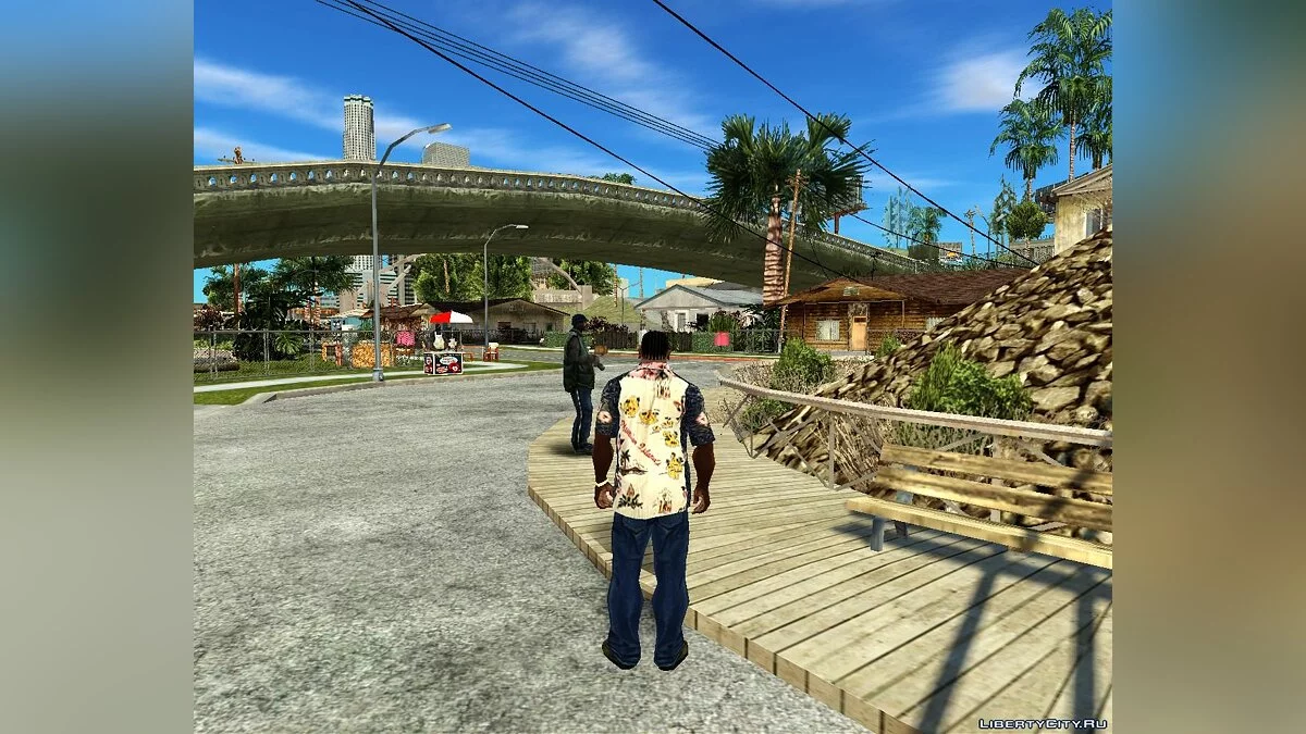 Geysers on Grove Street / GTA San Andreas