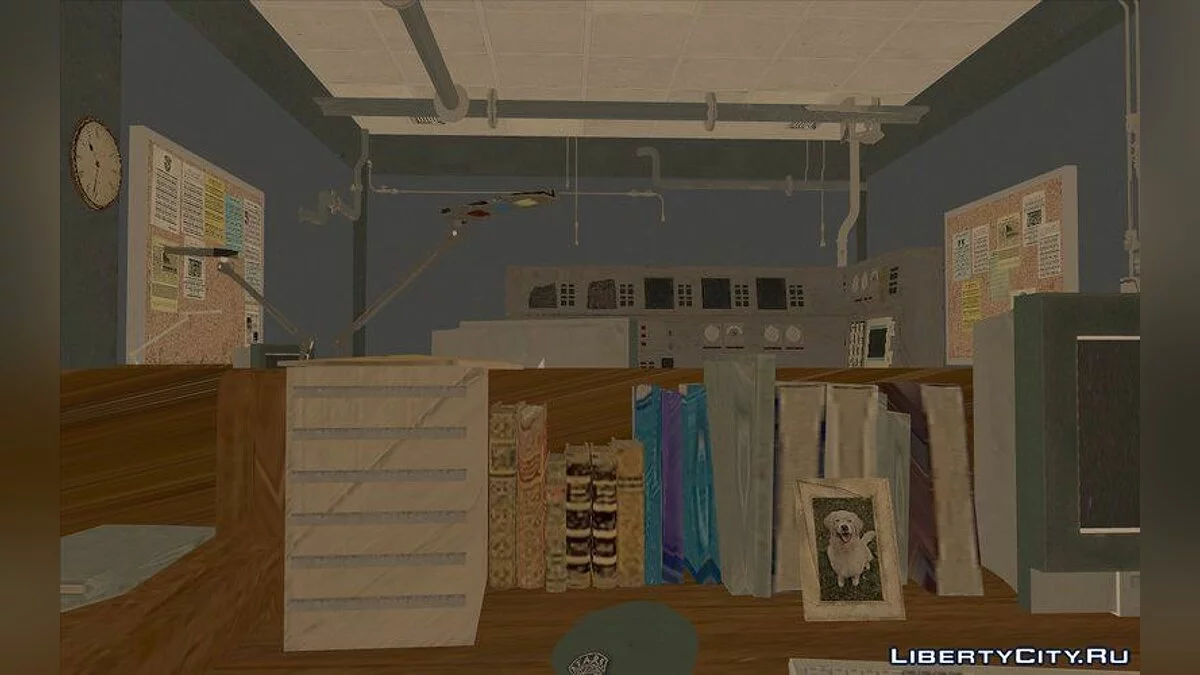 Офис S.T.A.R.S. из Resident Evil / GTA San Andreas