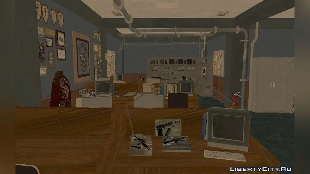 Офис S.T.A.R.S. из Resident Evil / GTA San Andreas